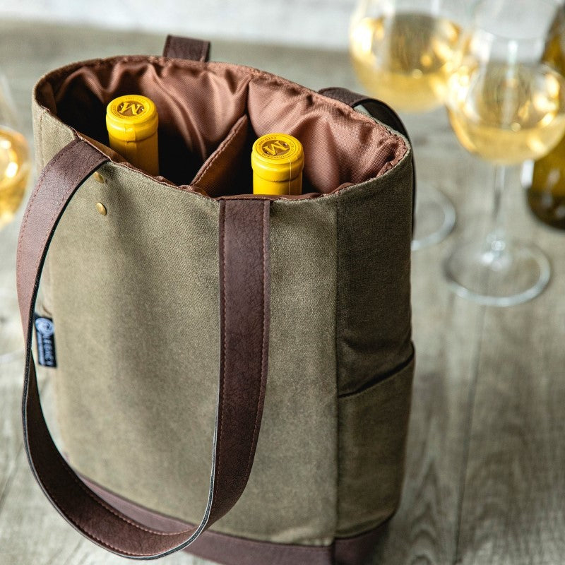2 BOTTLE INSULATED WINE COOLER BAG