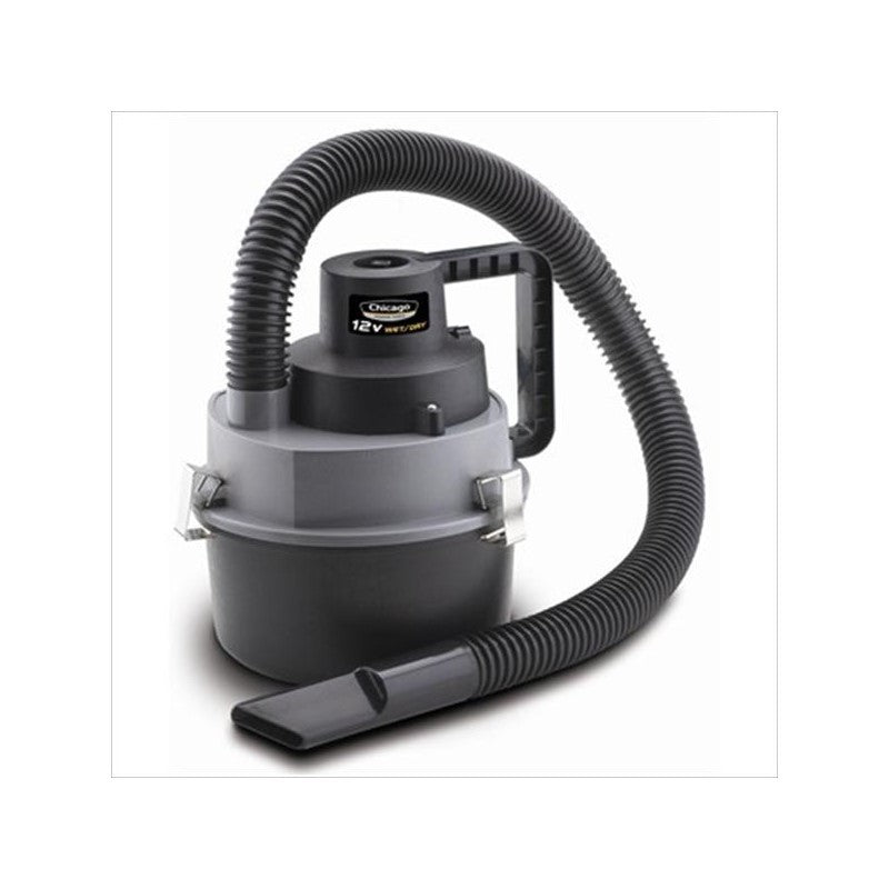 12V - CHICAGO POWER TOOL WET & DRY PORTABLE VACUUM