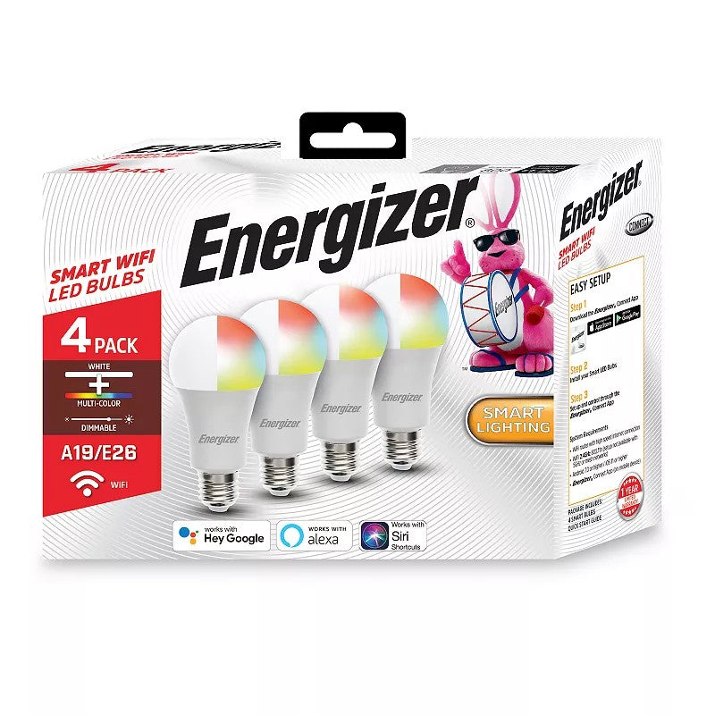 SMART RGB+SINGLE LED LIGHT BULB - (4 PACK)