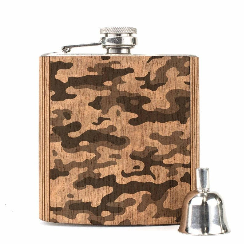 WOODCHUCK 6OZ FLASK