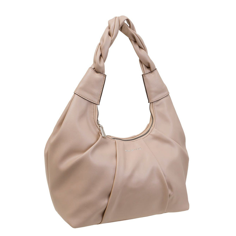 SMOOTH DRAPED & PLEATED HOBO