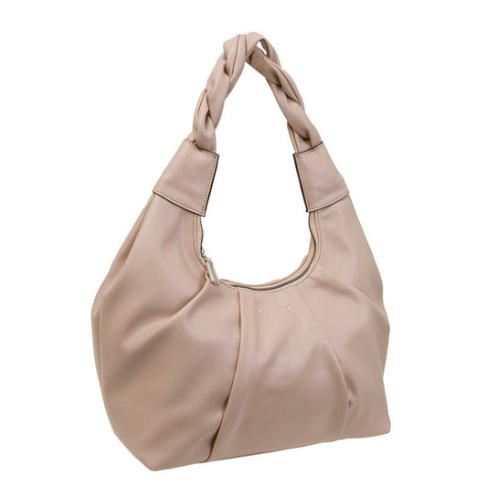 SMOOTH DRAPED & PLEATED HOBO
