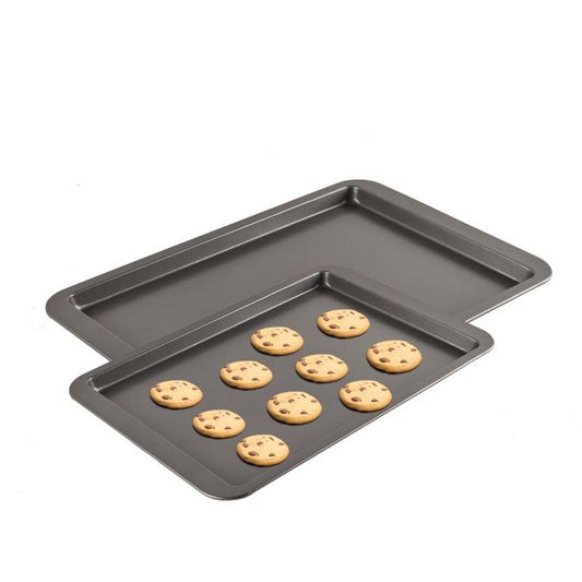 2 PIECE NONSTICK BAKING SHEET