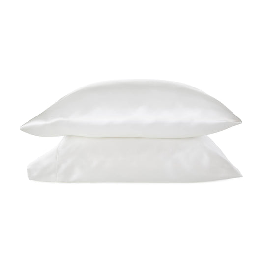 SATIN SOLID KING PILLOWCASE PAIR