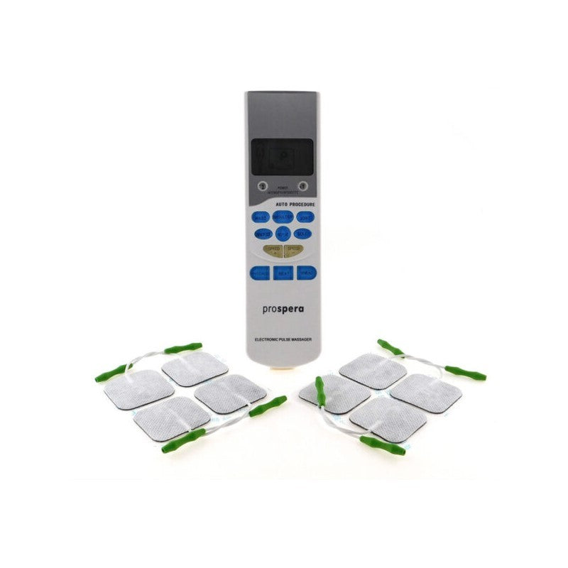 ELECTRONIC PULSE MASSAGER EXTRA VALUE WITH 8 REFILL PADS
