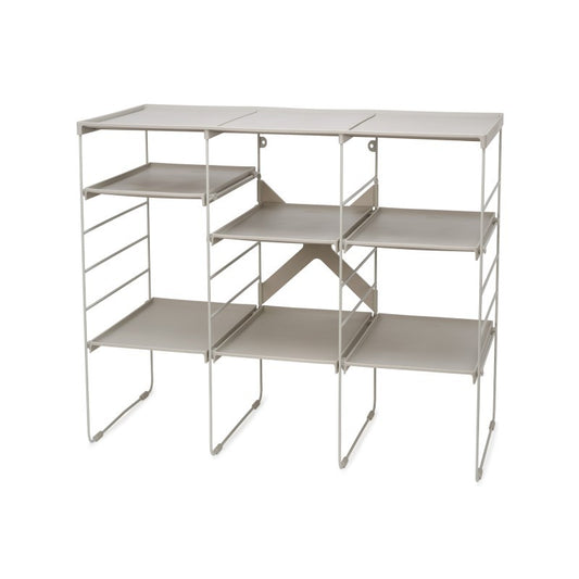 LEVEL PLUS ADJUSTABLE SHOE RACK - (TRIPLE)