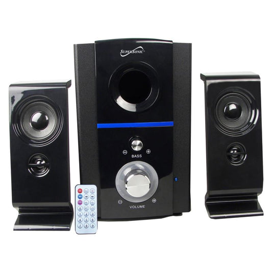 BLUETOOTH MULTIMEDIA SPEAKER SYSTEM 25W WITH REMOTE