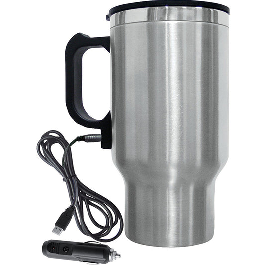 ELECTRIC COFFEE MUG WITH CAR WIRE