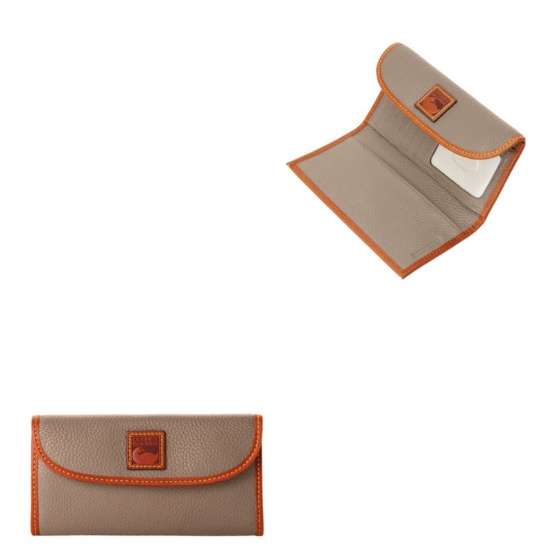 PEBBLE GRAIN CONTINENTAL CLUTCH